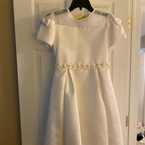 Junior/Flower girl dress - size 10.5 worn once.